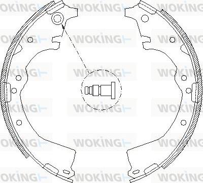 Woking Z4427.00 - Bremžu loki ps1.lv