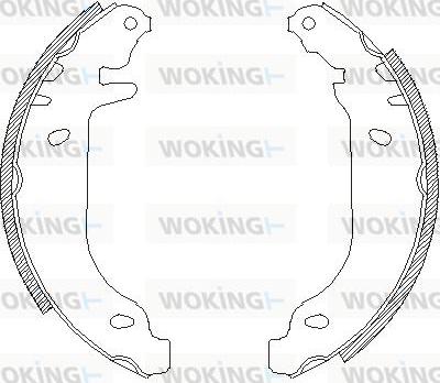 Woking Z4506.00 - Bremžu loki ps1.lv