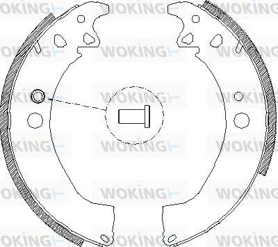 Woking Z4502.00 - Bremžu loki ps1.lv