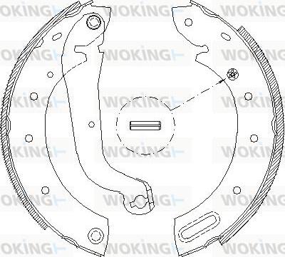 Woking Z4513.00 - Bremžu loki ps1.lv