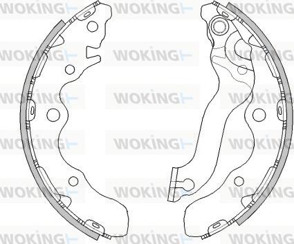 Woking Z4521.00 - Bremžu loki ps1.lv