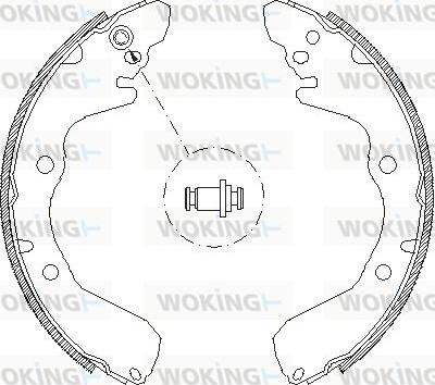 Woking Z4645.00 - Bremžu loki ps1.lv