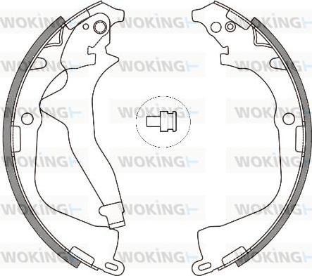 Woking Z4648.00 - Bremžu loki ps1.lv