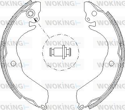 Woking Z4647.00 - Bremžu loki ps1.lv