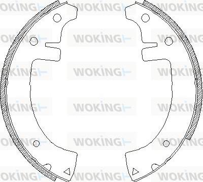 Woking Z4653.00 - Bremžu loki ps1.lv