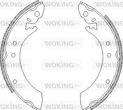 Woking Z4618.00 - Bremžu loki ps1.lv