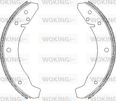 Woking Z4683.00 - Bremžu loki ps1.lv