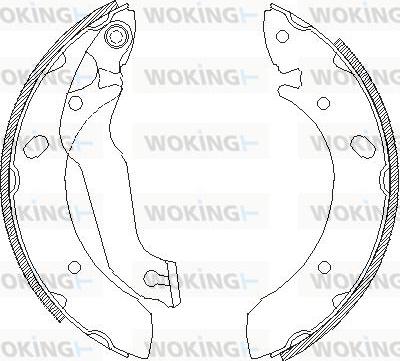 Woking Z4633.00 - Bremžu loki ps1.lv