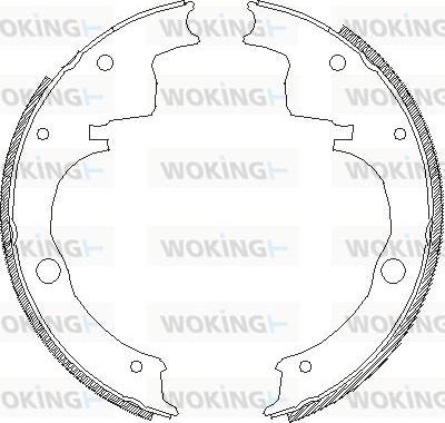 Woking Z4624.00 - Bremžu loki ps1.lv