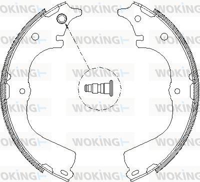 Woking Z4678.00 - Bremžu loki ps1.lv