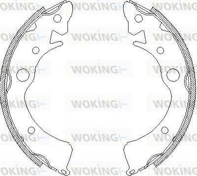 Woking Z4096.00 - Bremžu loki ps1.lv