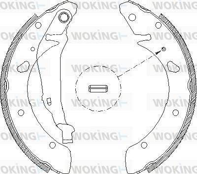 Woking Z4053.00 - Bremžu loki ps1.lv