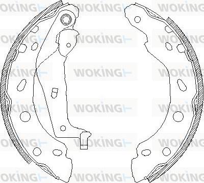 Woking Z4001.00 - Bremžu loki ps1.lv