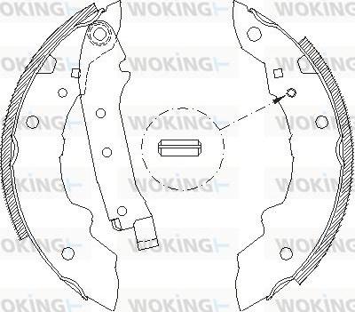 Woking Z4036.01 - Bremžu loki ps1.lv