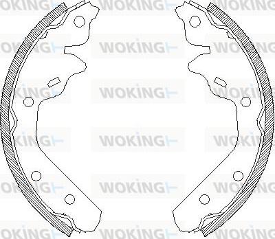 Woking Z4031.00 - Bremžu loki ps1.lv