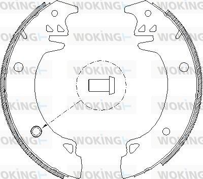 Woking Z4037.00 - Bremžu loki ps1.lv