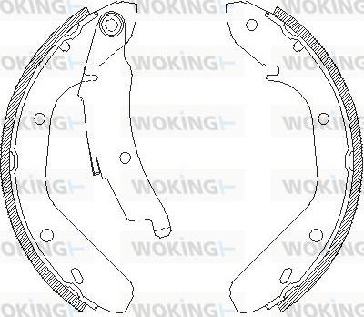 Woking Z4024.00 - Bremžu loki ps1.lv