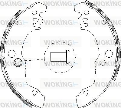 Woking Z4021.00 - Bremžu loki ps1.lv