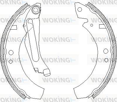 Woking Z4023.00 - Bremžu loki ps1.lv