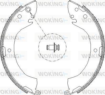 Woking Z4079.00 - Bremžu loki ps1.lv