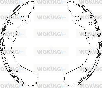 Woking Z4190.00 - Bremžu loki ps1.lv