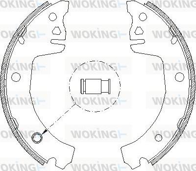 Woking Z4198.00 - Bremžu loki ps1.lv