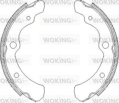 Woking Z4165.00 - Bremžu loki ps1.lv