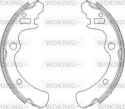 Woking Z4166.00 - Bremžu loki ps1.lv