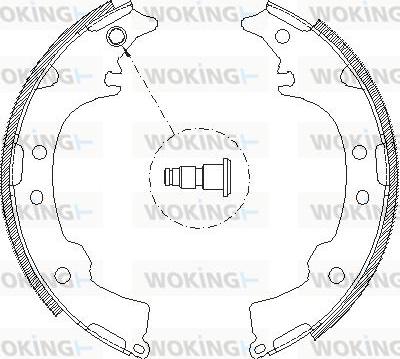 Woking Z4115.00 - Bremžu loki ps1.lv