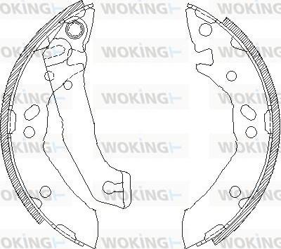 Woking Z4117.00 - Bremžu loki ps1.lv