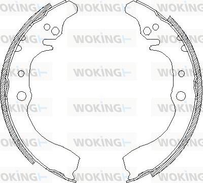 Woking Z4133.00 - Bremžu loki ps1.lv