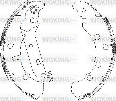 Woking Z4137.00 - Bremžu loki ps1.lv