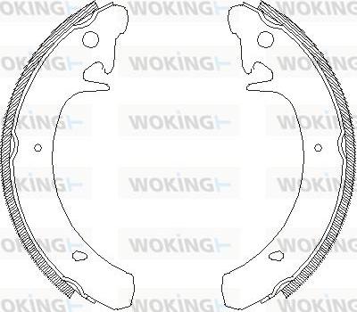 Woking Z4129.00 - Bremžu loki ps1.lv