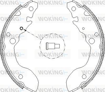 Woking Z4124.00 - Bremžu loki ps1.lv