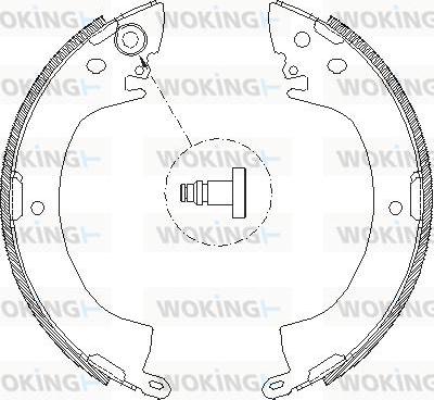 Woking Z4122.00 - Bremžu loki ps1.lv