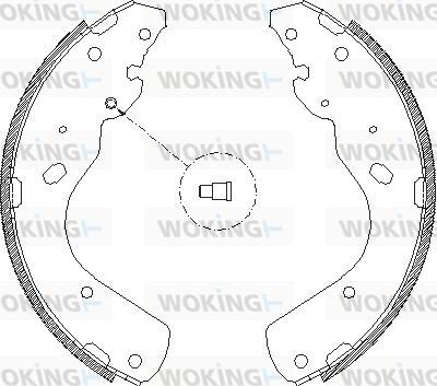 Woking Z4175.00 - Bremžu loki ps1.lv