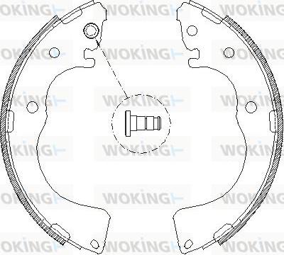 Woking Z4171.00 - Bremžu loki ps1.lv