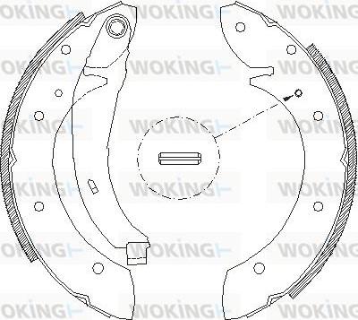 Woking Z4396.02 - Bremžu loki ps1.lv