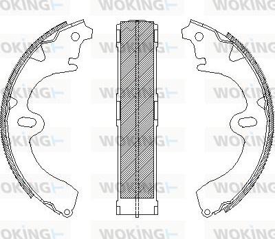 Woking Z4345.00 - Bremžu loki ps1.lv