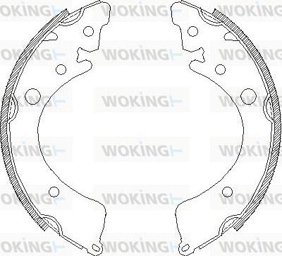 Woking Z4350.00 - Bremžu loki ps1.lv