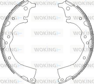 Woking Z4360.00 - Bremžu loki ps1.lv