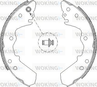 Woking Z4316.00 - Bremžu loki ps1.lv