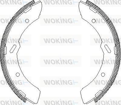 Woking Z4313.00 - Bremžu loki ps1.lv