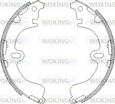 Woking Z4380.00 - Bremžu loki ps1.lv