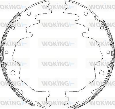 Woking Z4388.00 - Bremžu loki ps1.lv