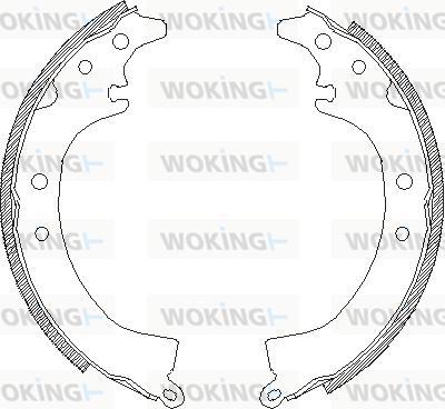 Woking Z4336.00 - Bremžu loki ps1.lv