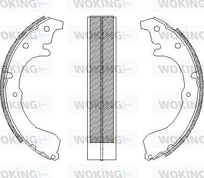 Woking Z4333.00 - Bremžu loki ps1.lv