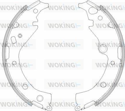 Woking Z4293.00 - Bremžu loki ps1.lv