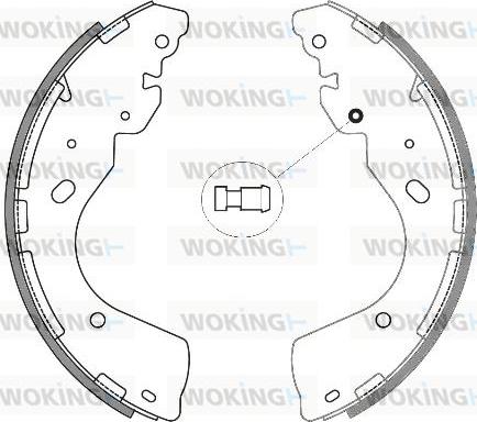 Woking Z4246.00 - Bremžu loki ps1.lv