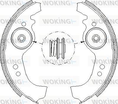 Woking Z4258.01 - Bremžu loki ps1.lv